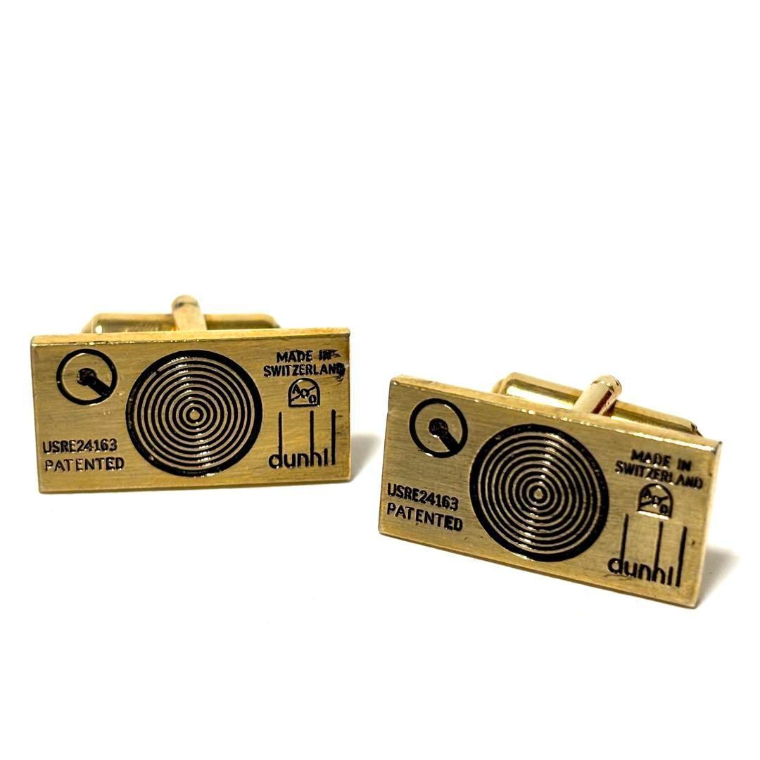 ダンヒル カフス カフリンクス ゴールド ライター お洒落✨ - メルカリ