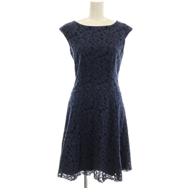 最終お値下げANAYIアナイ今季ノースリーブひざ丈ワンピース36サイズ