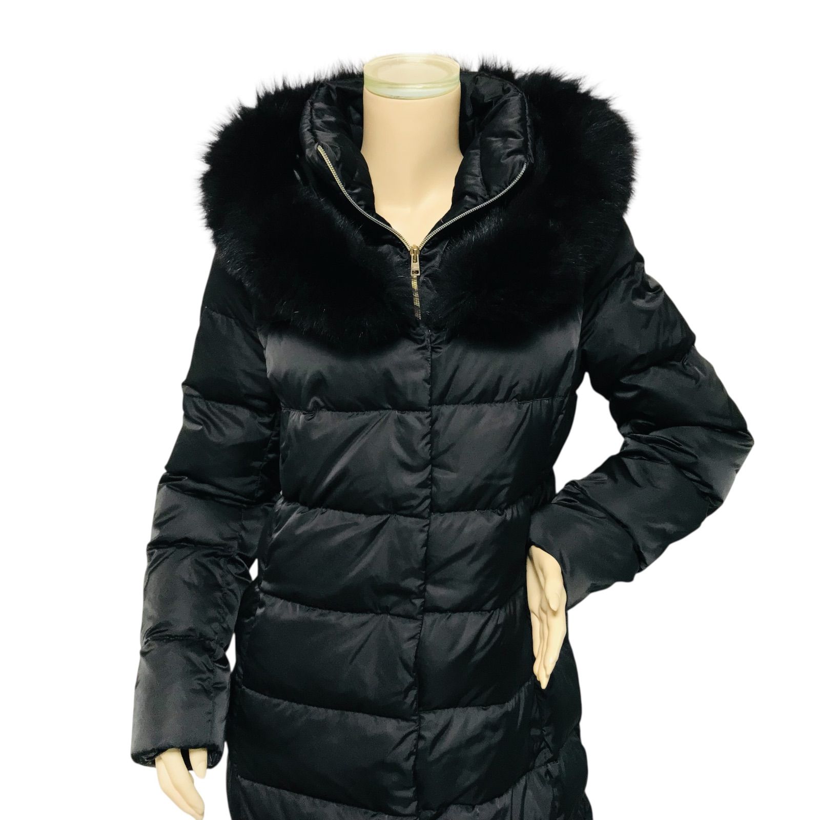 美品☆HERNO・ヘルノ ポーラテック レディース メタルブランドロゴ