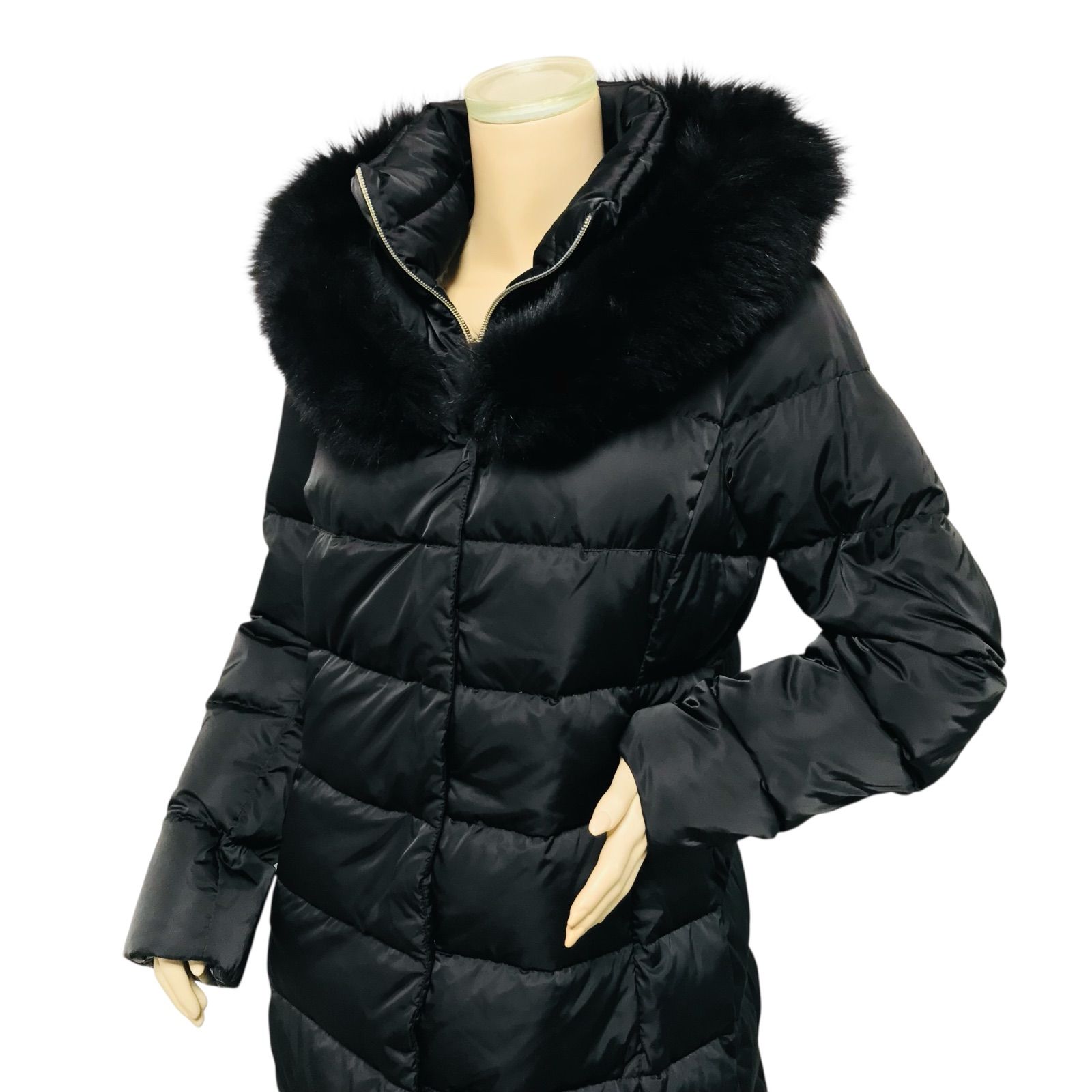 美品☆HERNO・ヘルノ ポーラテック レディース メタルブランドロゴ