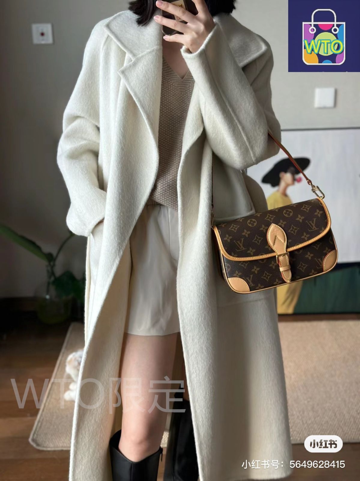 今日特価】LV ジップ付き Diane ハンドバッグ 送料無料！在庫限定価格