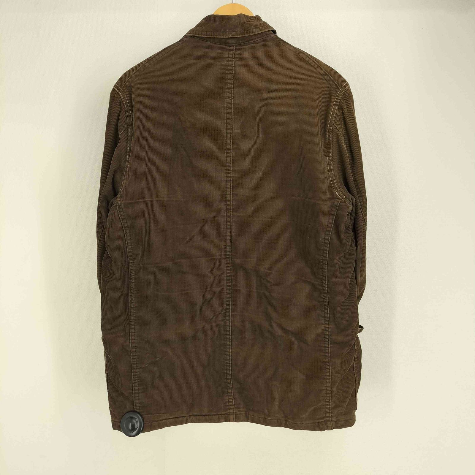 STUSSY / カバーオール/L/コーデュロイ/BRW/authentic gear/00s- ステューシー Stussy 00S AUTHENTIC GEAR 細畝コーデュロイ