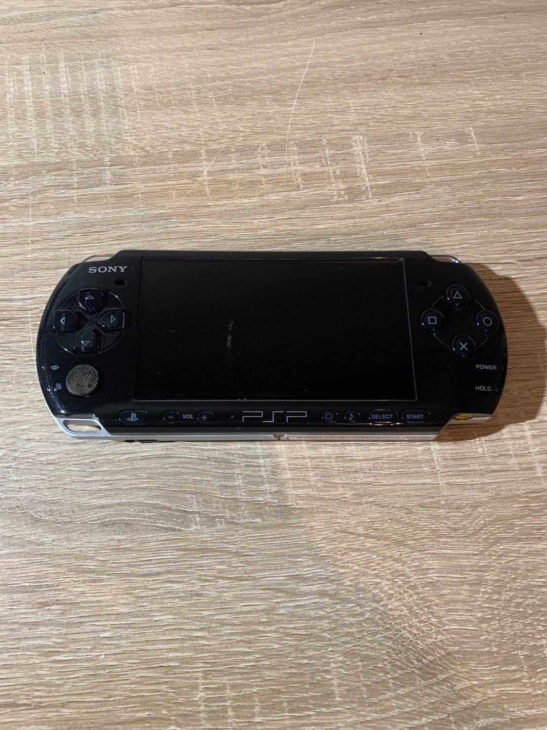 6725 PlayStation ポータブル PSP 3000 ピアノブラック 動作確認済み