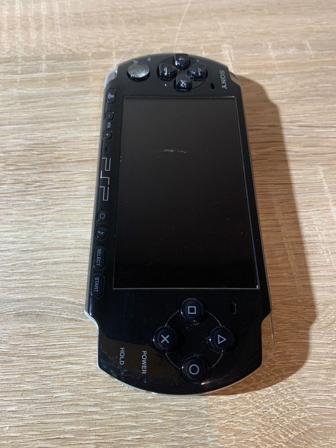 6725 PlayStation ポータブル PSP 3000 ピアノブラック 動作確認済み