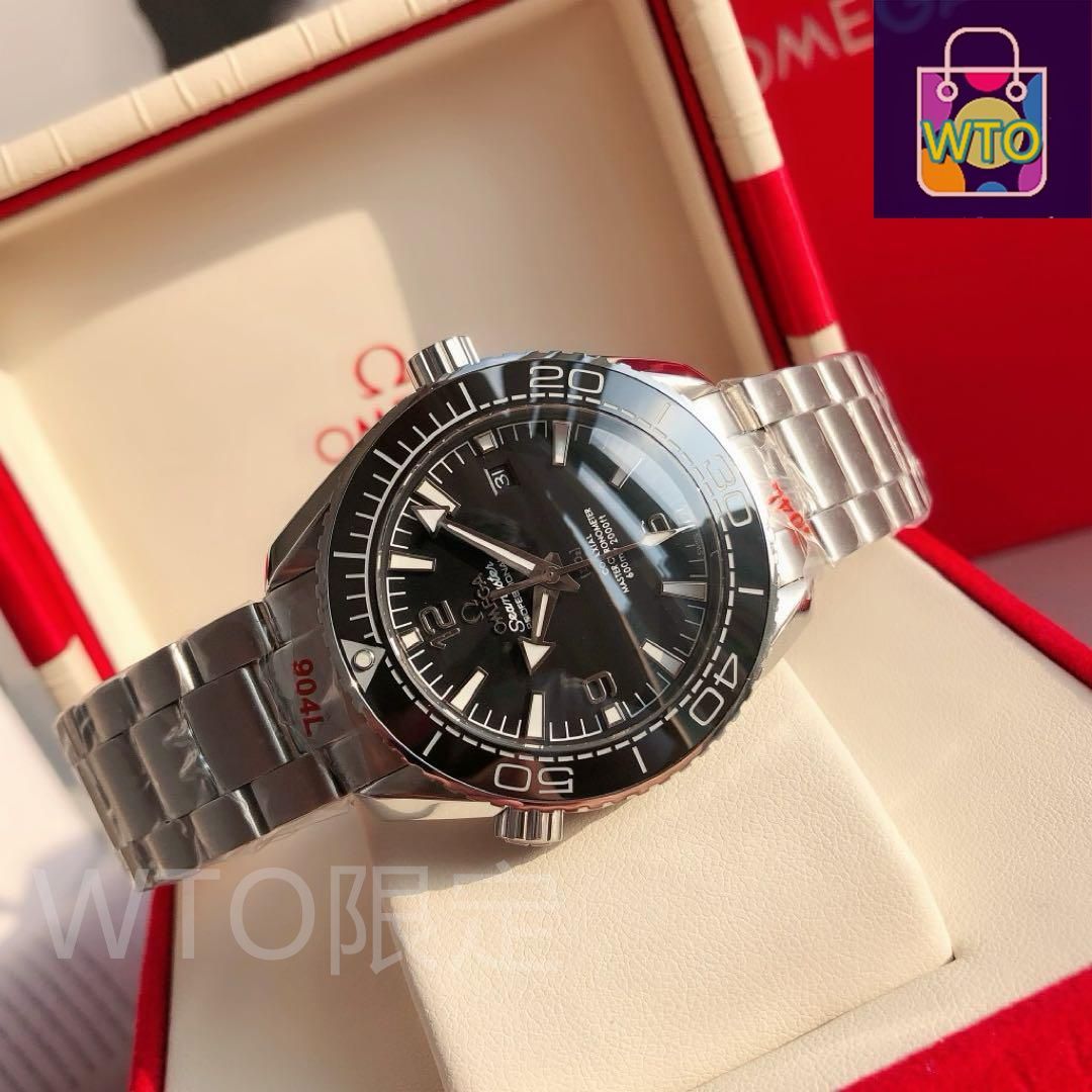 新品 シーマスター プラネット オーシャン 300M  自動巻き シーマスター プラネット オーシャン 600M 自動巻き^…^｜本日限定特価