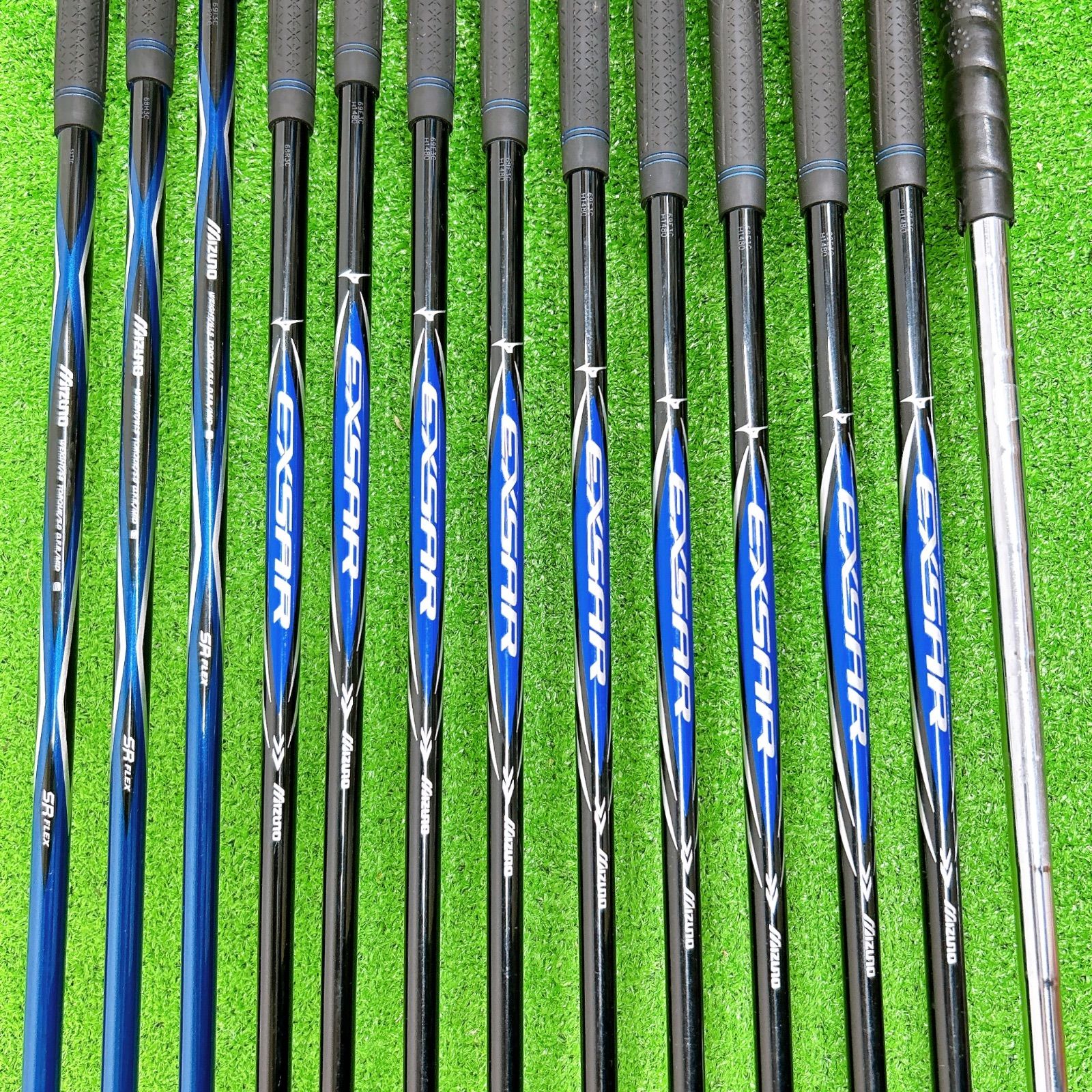 豪華13本 ミズノ ユーラス 4AD メンズクラブセット SR 初心者 男性 右