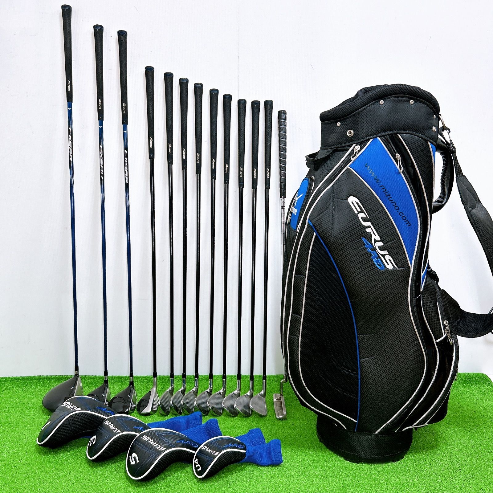 豪華13本 ミズノ ユーラス 4AD メンズクラブセット SR 初心者 男性 右