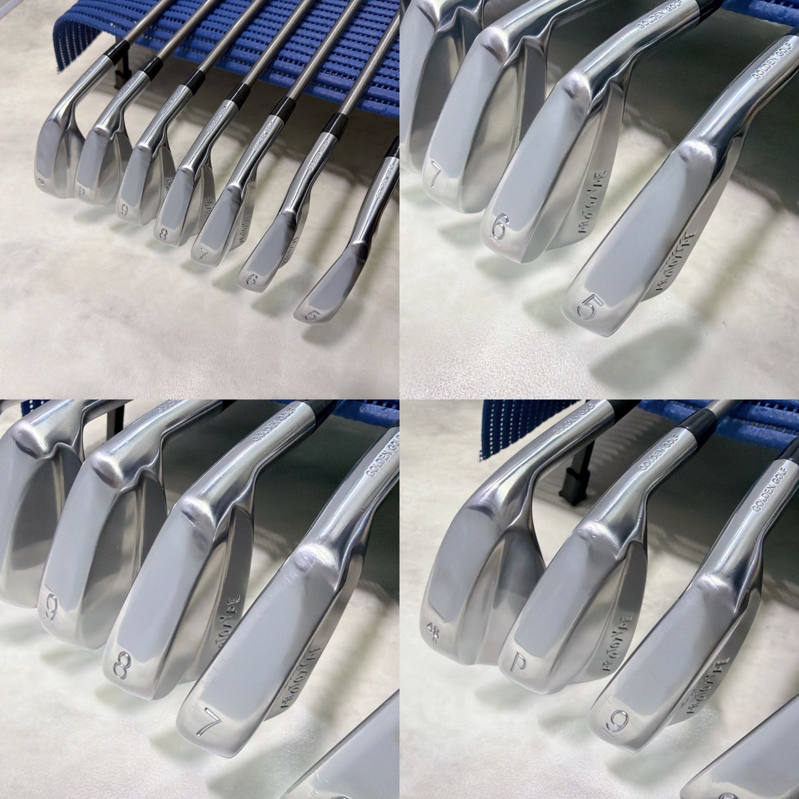 激レア 美品 藤本技工 プロトタイプ 中空 フォージド アイアン 5-PW.48