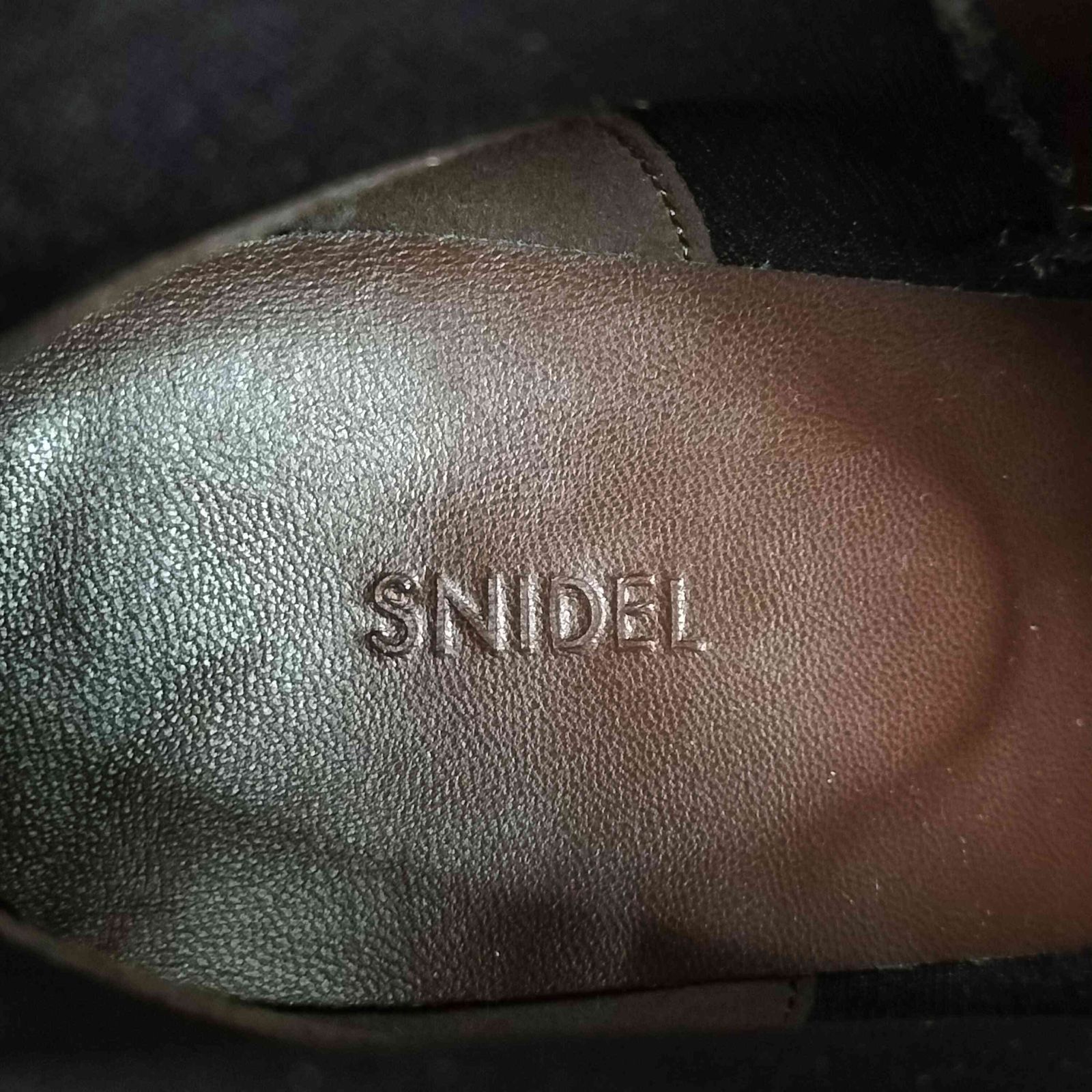 スナイデル snidel フィットショートブーツ レディース JPN：M 