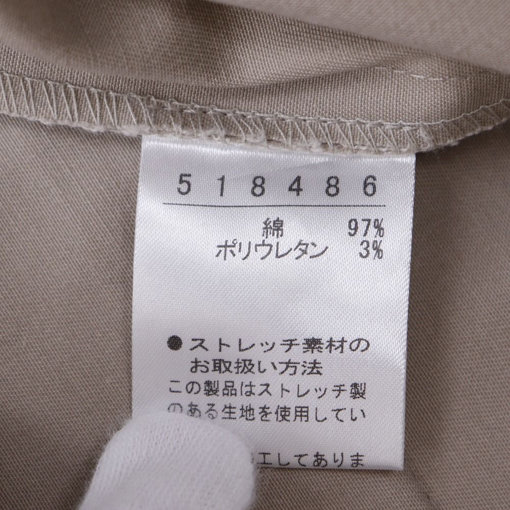 OLLEBOREBLA オレボレブラ ハーフパンツ チノ コットン ベージュ クロップドパンツ OLLEBOREBLA】オレボレブラ ハーフパンツ チノ コットン×ポリウレタン