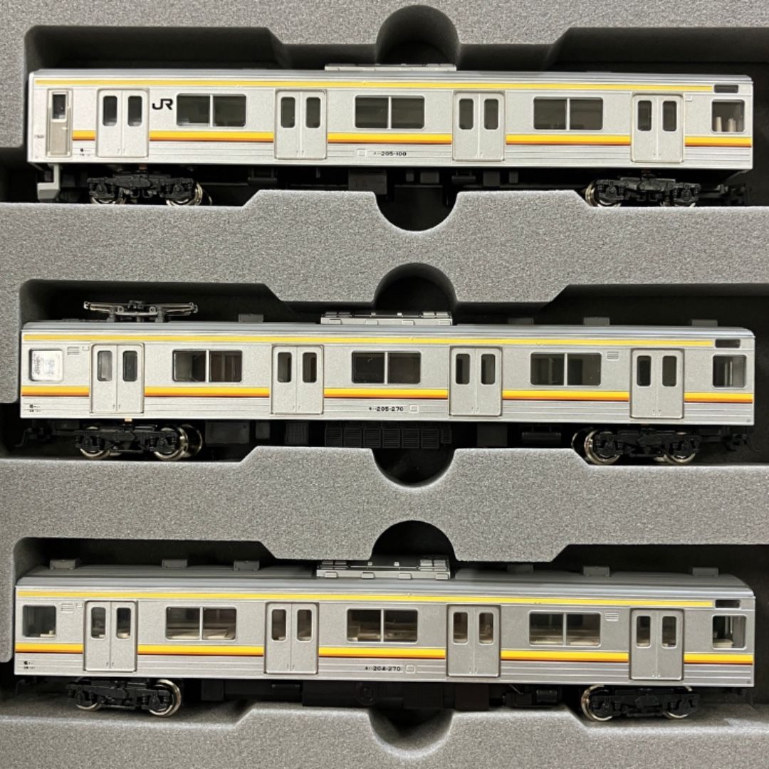KATO 10-447 205系南武線色6両セット【ジャンク品】室内灯付 KATO 10-447 205系南武線色6両セット【ジャンク品】室内灯