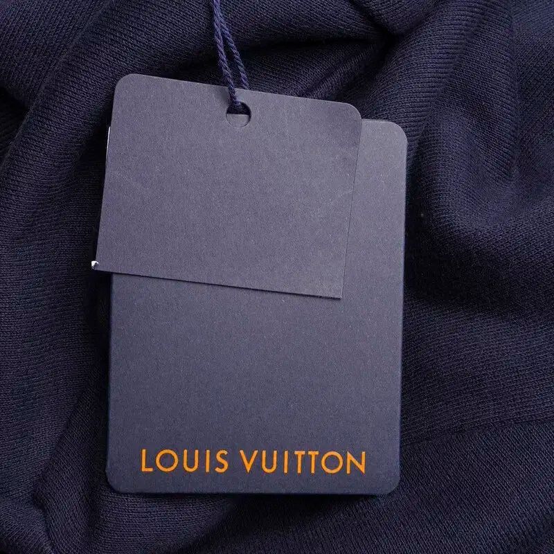 ルイヴィトン ネイビー ビーズ シャーク フーディー Tシャツ 1A8R2Q