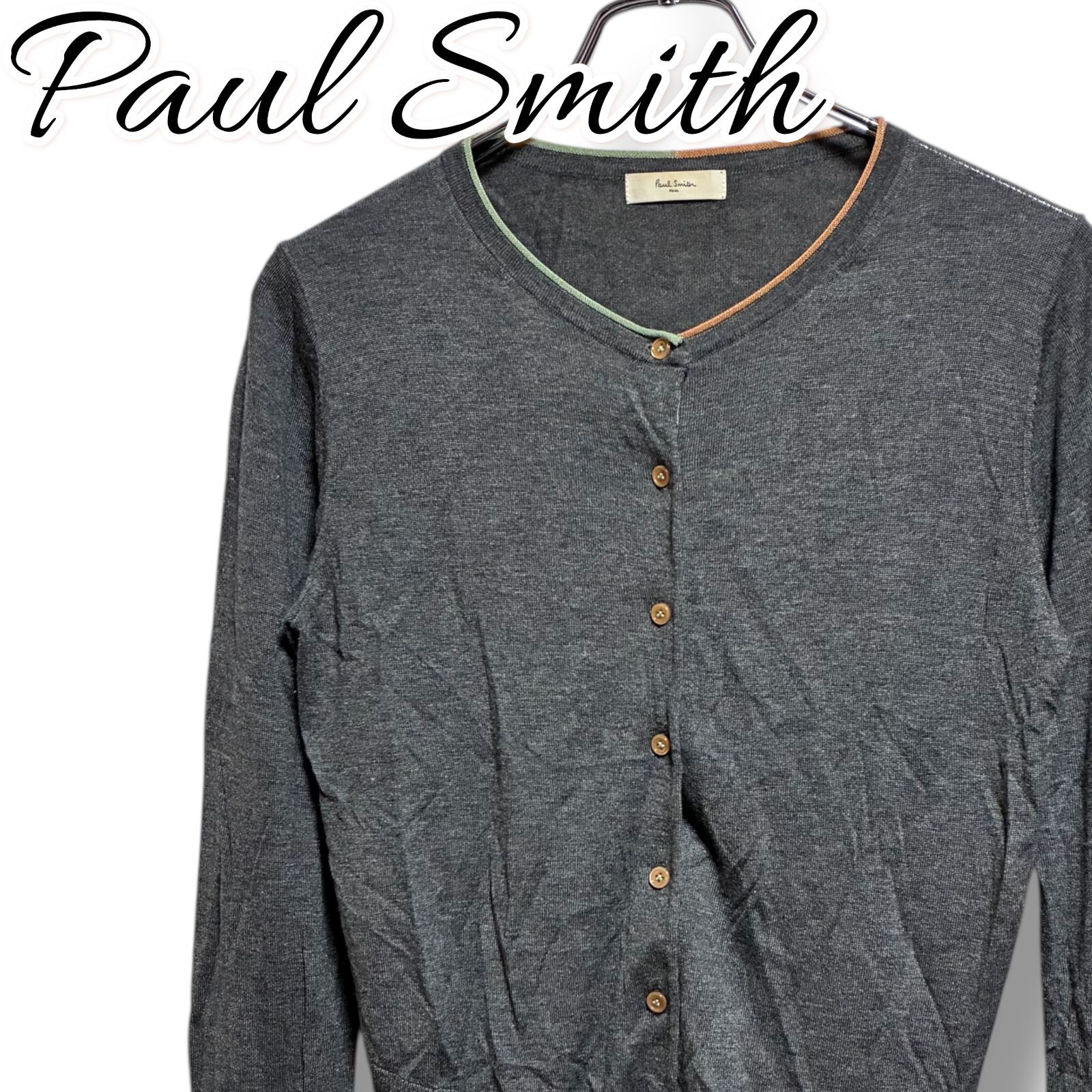 Paul Smith グレー 長袖カーディガン 【公式通販】