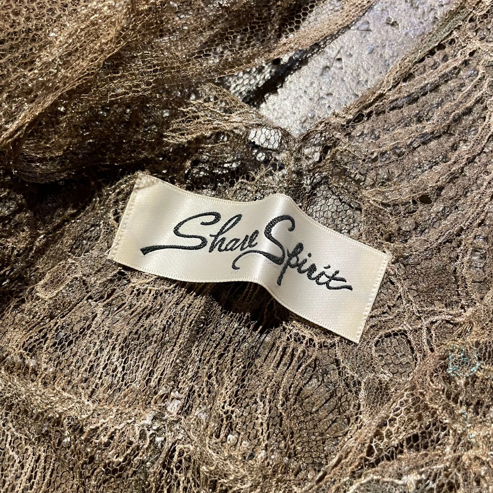 Share spirit シェアースピリット　ホース　レース柄　ワンピース Share spirit シェアースピリット ホース レース柄 ワンピース - メルカリ