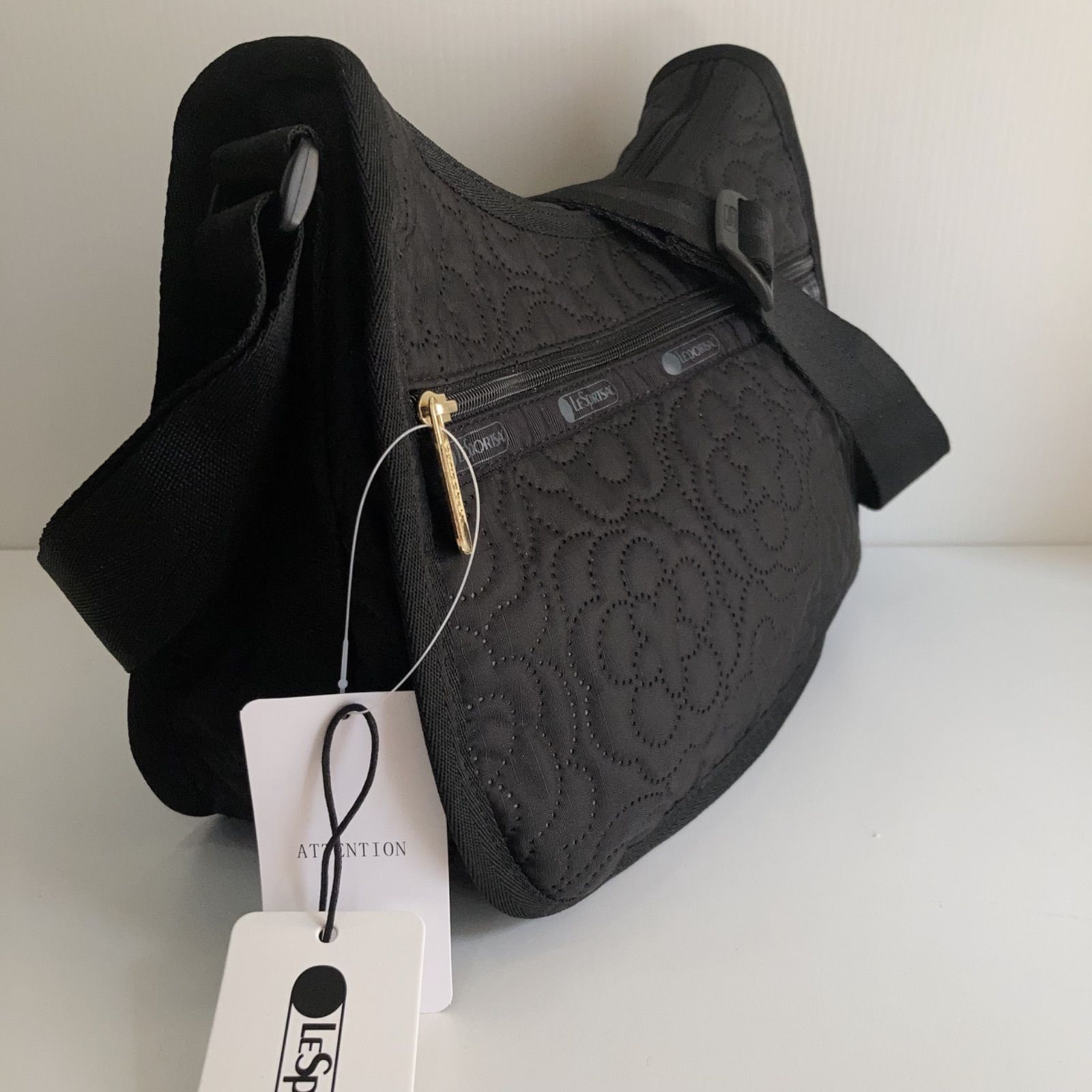 レスポートサック ショルダーバッグ ポーチ付き パフィーブロッサムズ