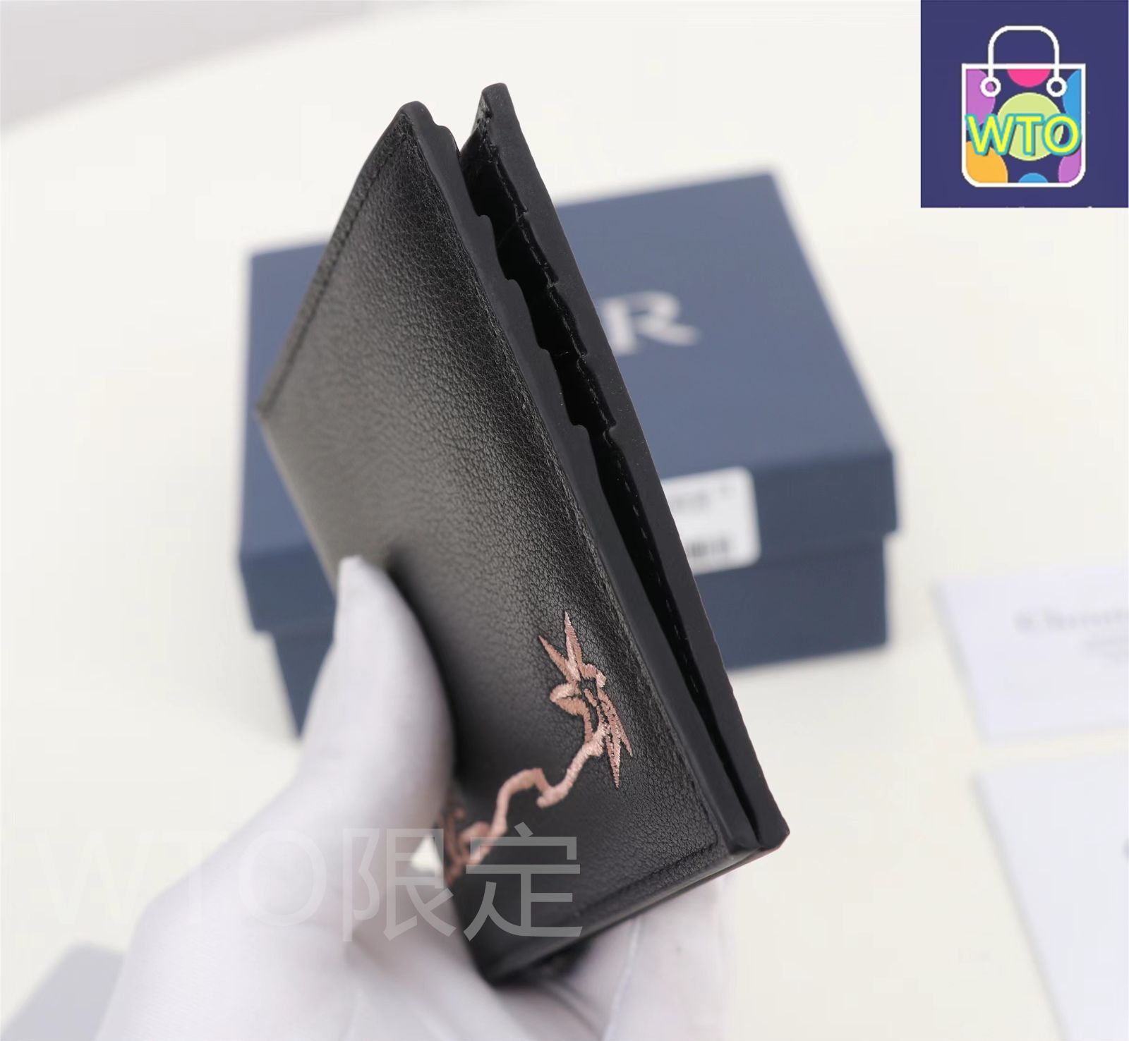 本日特価] ディオール メンズ ウォレット CACTUS JACK コラボ ブラック