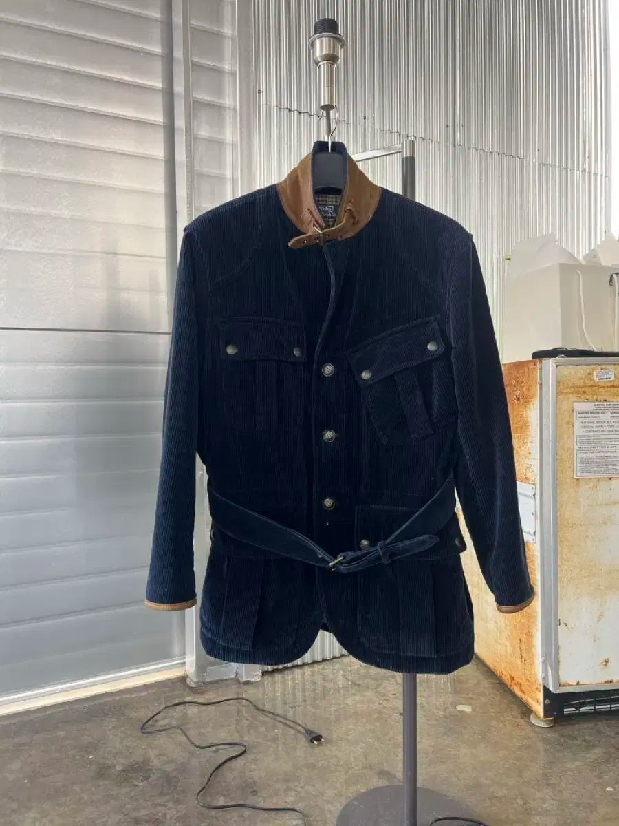  ポロ ラルフローレン コーデュロイ ジャケット ネイビー L 105 テーラードジャケット ジャケット アウター