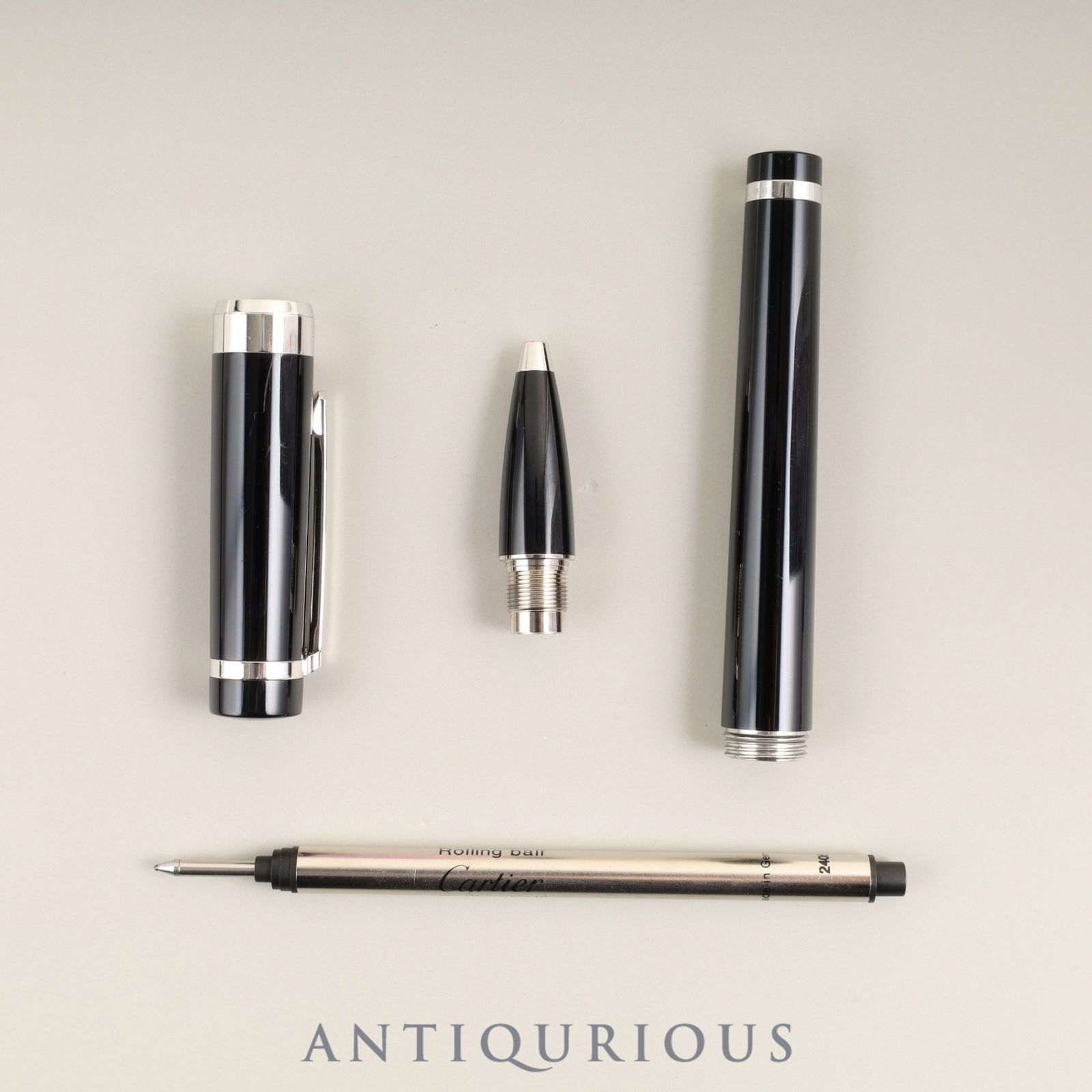 カルティエ　ボールペン　箱、保証書付き カルティエ トリニティ ボールペン GP キャップ式 箱 ※カルティエにて