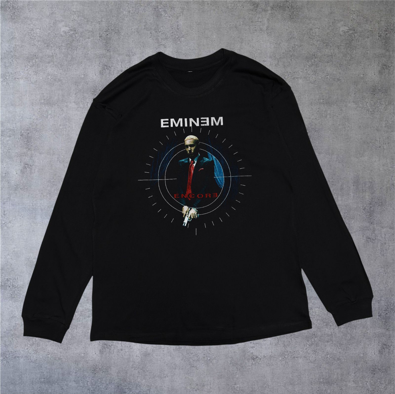 Eminem エミネム 長袖Tシャツ ロンT バンT ブラック BB052 - メルカリ
