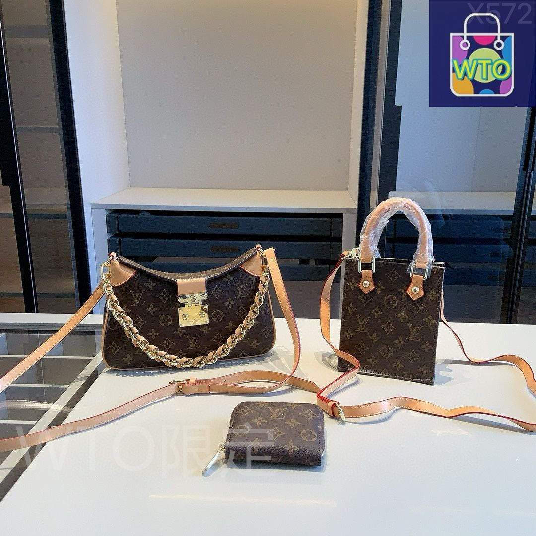 本日特価] 全新シリーズセット X572 - LV クロワッサンバッグ + LV