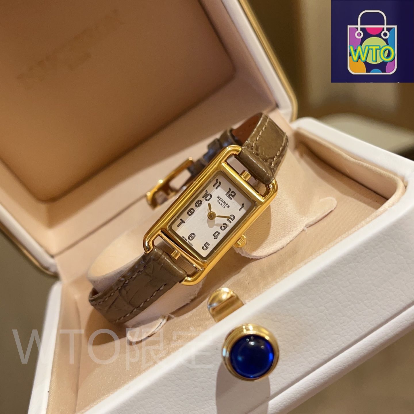 HERM?S エルメス ナンタケット レディース腕時計 25x18mm｜スイス製