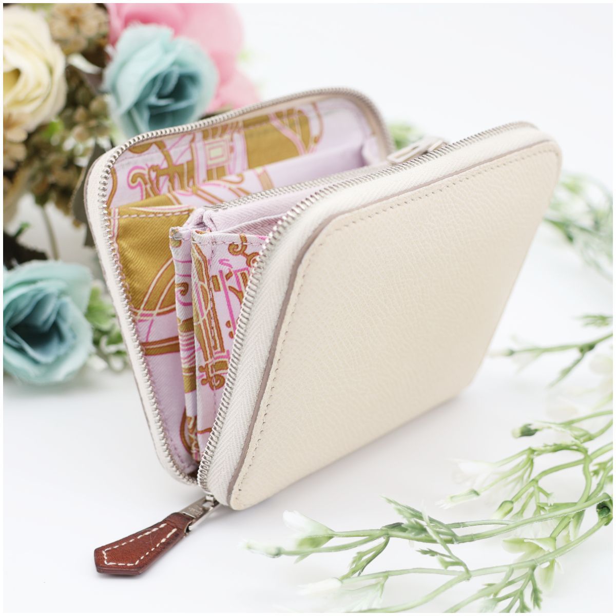 HERMES エルメス アザップ シルクイン コンパクト ナタ ヴォーエプソン