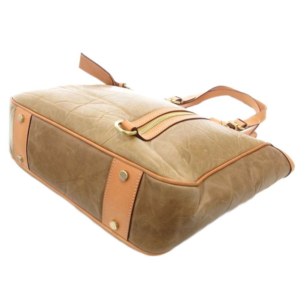 ハンティングワールド HUNTING WORLD トートバッグ ロゴ 舟型 レザー