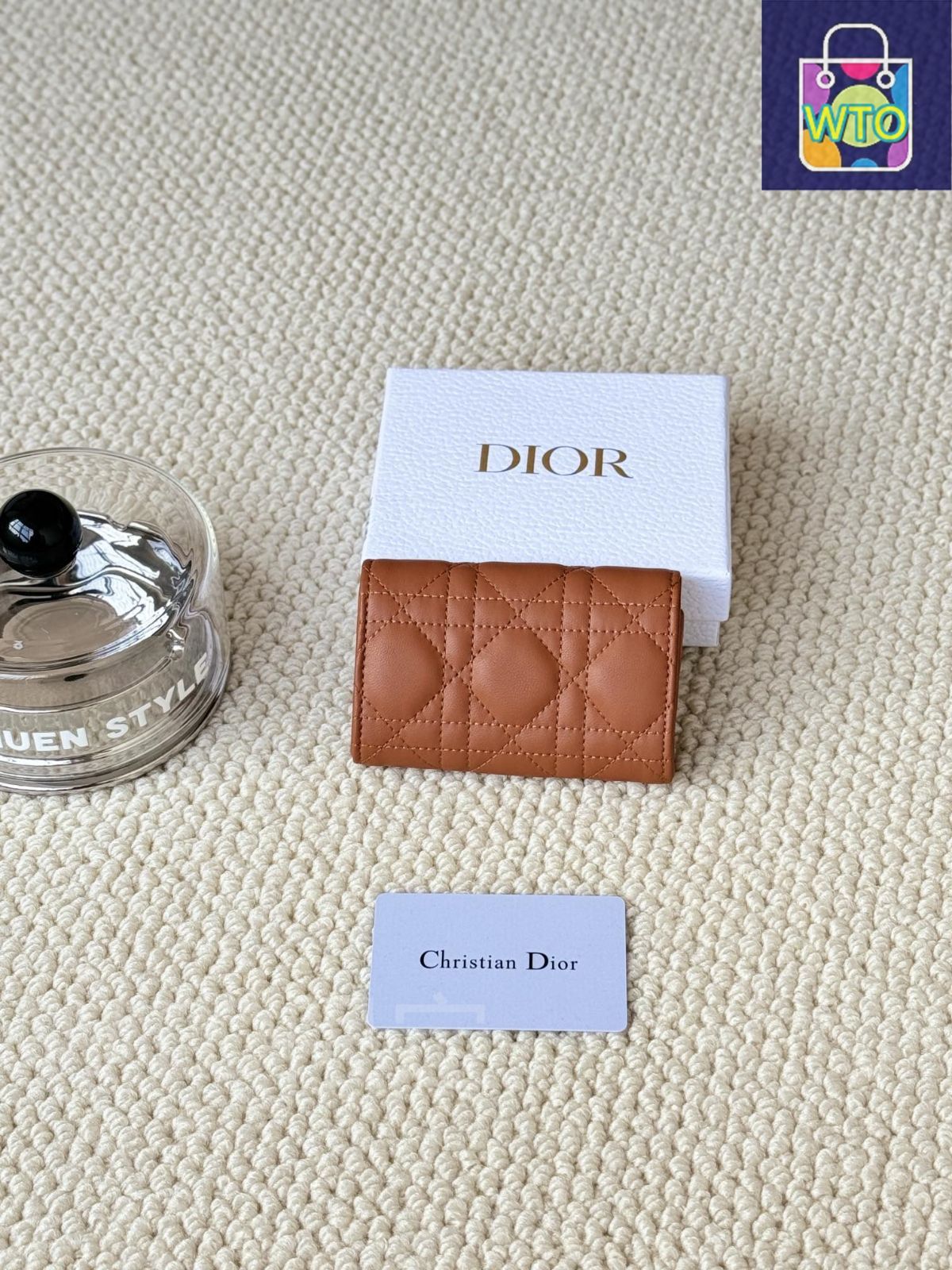 美品✨My Dior Glycine ウォレット DIOR | 【日本限定】My Dior Glycine ウォレット カナージュ ラムスキン