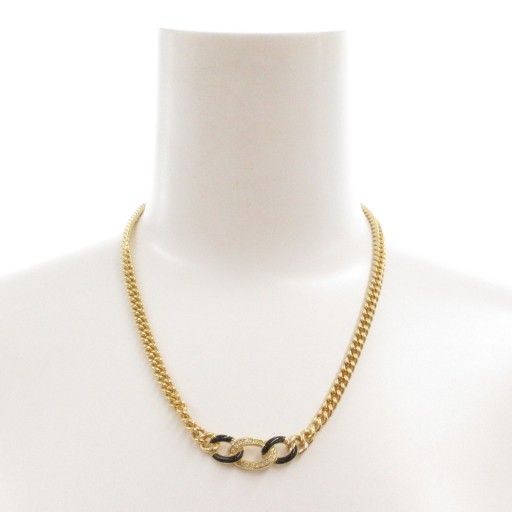 クリスチャンディオール Christian Dior ネックレス ペンダント 3連