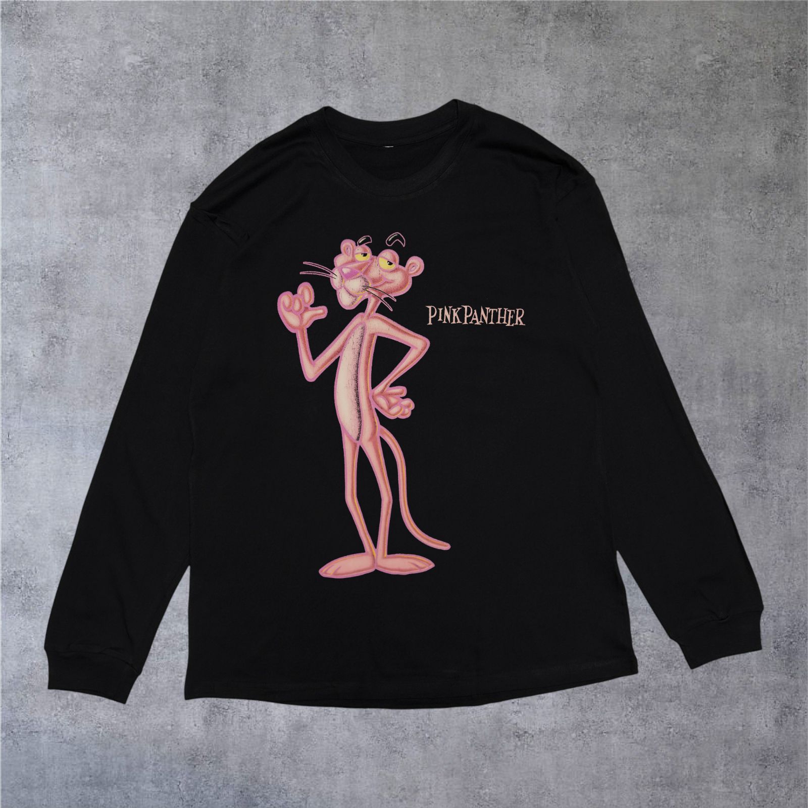 The Pink Panther ピンクパンサー 長袖Tシャツ ムービーTシャツ アニメ