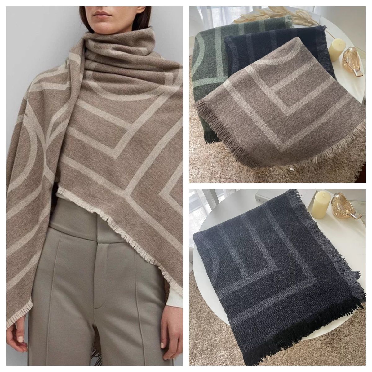 新品·未使用*3色選択可能】Toteme トーテム マフラー SCARF マフラー