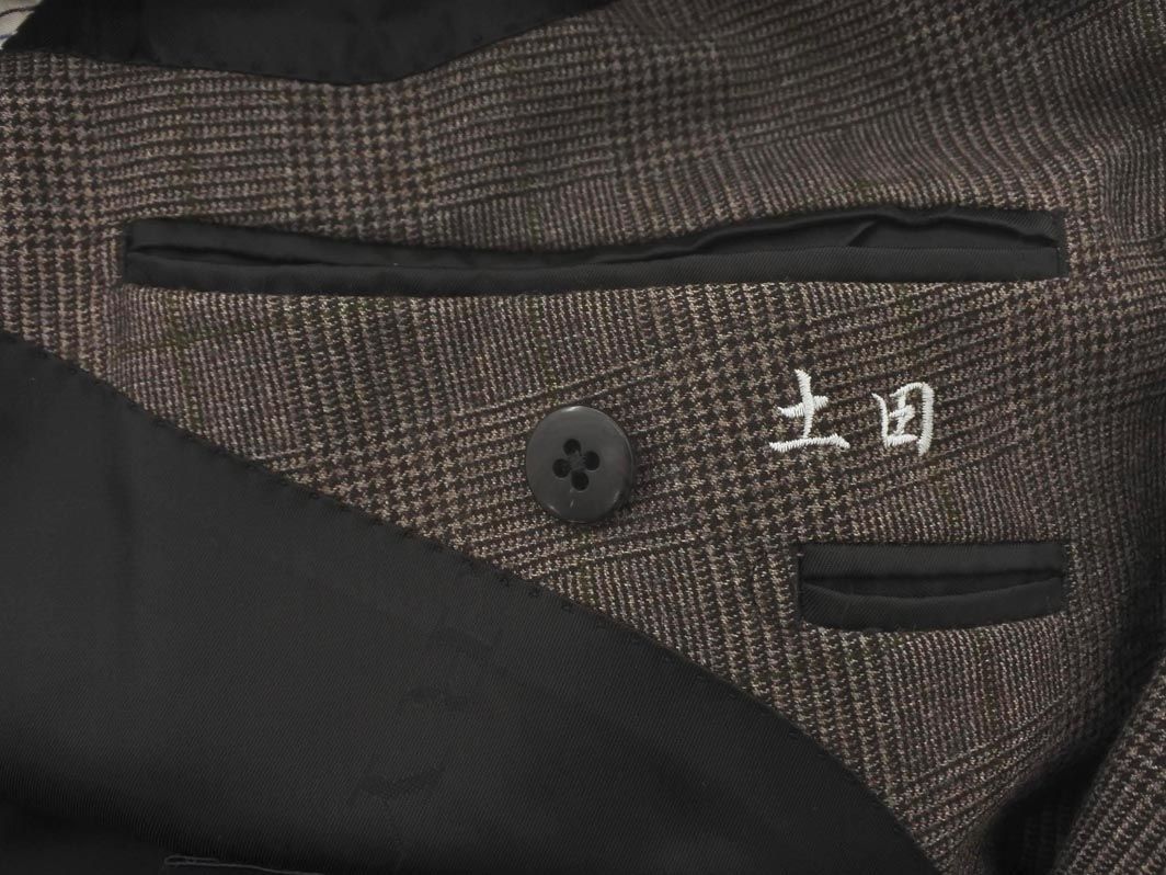 BURBERRY バーバリー ウール100% グレンチェック セットアップ