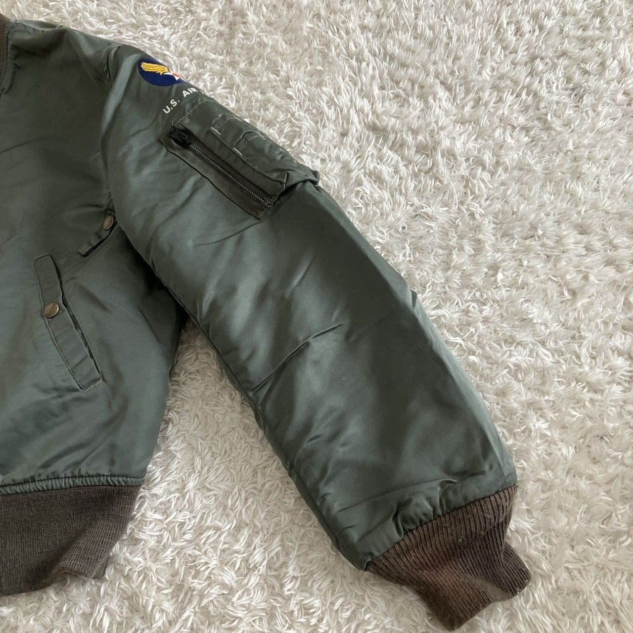 SPIEWAK スピワック U.S. AIR FORCE MA-1 ジャケット USA製 - メルカリ