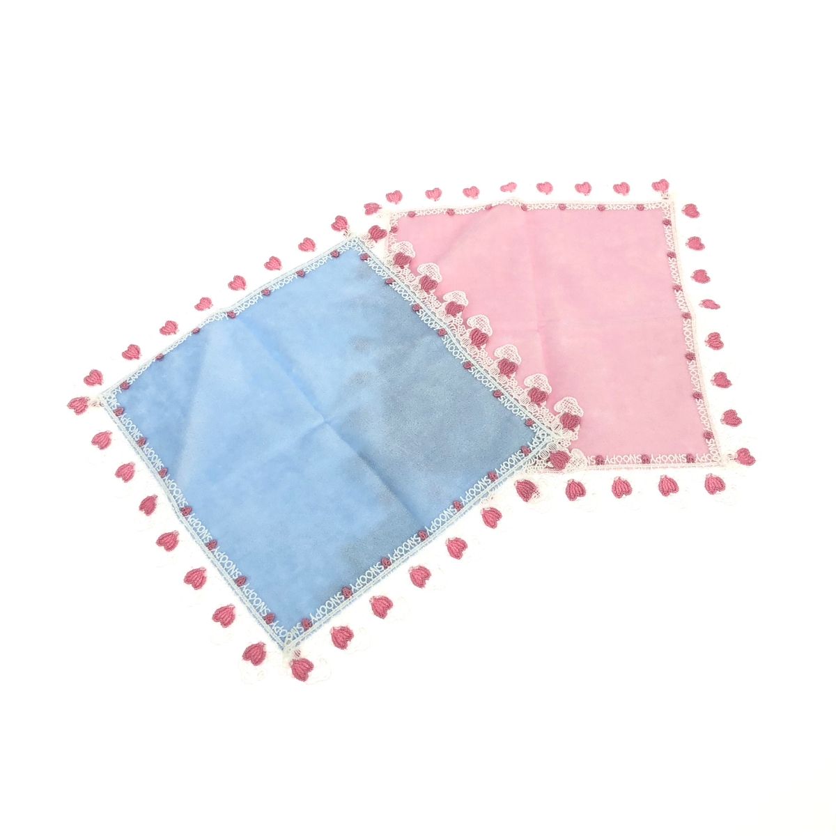 近沢レース チカザワレース ×スヌーピー/ハンカチ2枚セット コラボ