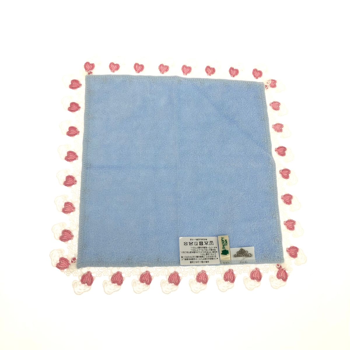 近沢レース チカザワレース ×スヌーピー/ハンカチ2枚セット コラボ