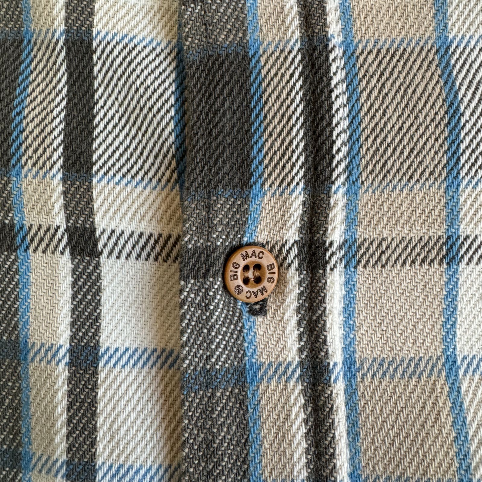 80s BIG MAC ヘビーネルシャツ クラシックチェック フランネル