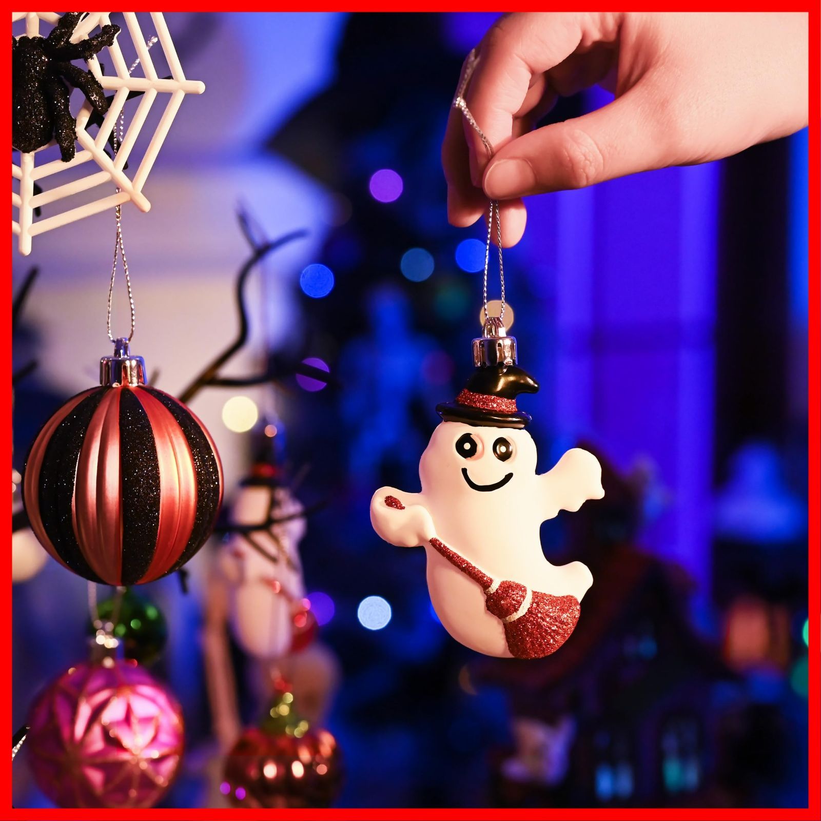 ハロウィン お化け オーナメント 装飾品 オーナメント ホームパーティー 飾り Valery Madelyn ハロウィン飾り ハロウィン オーナメント Mサイズ 40個