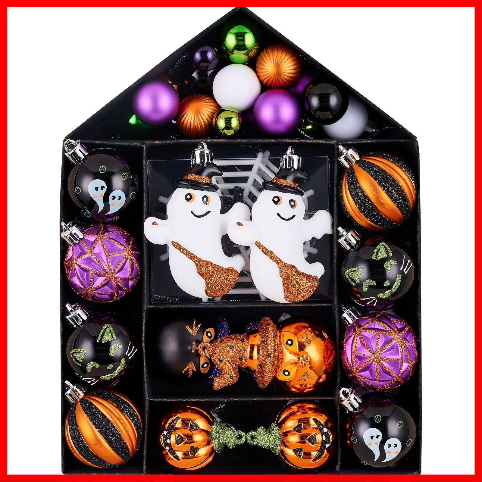 Valery Madelyn ハロウィン飾り ハロウィン オーナメント Mサイズ 40個