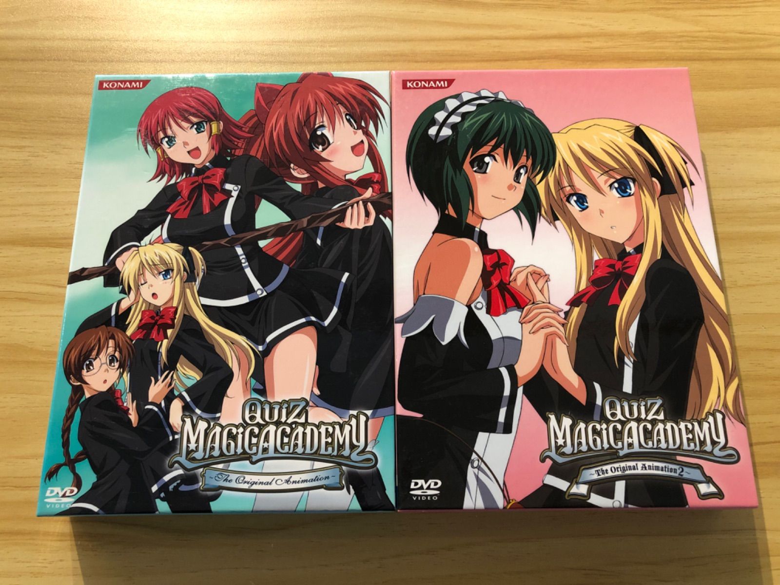 中古][DVD] クイズマジックアカデミー～オリジナルアニメーション 1＆2
