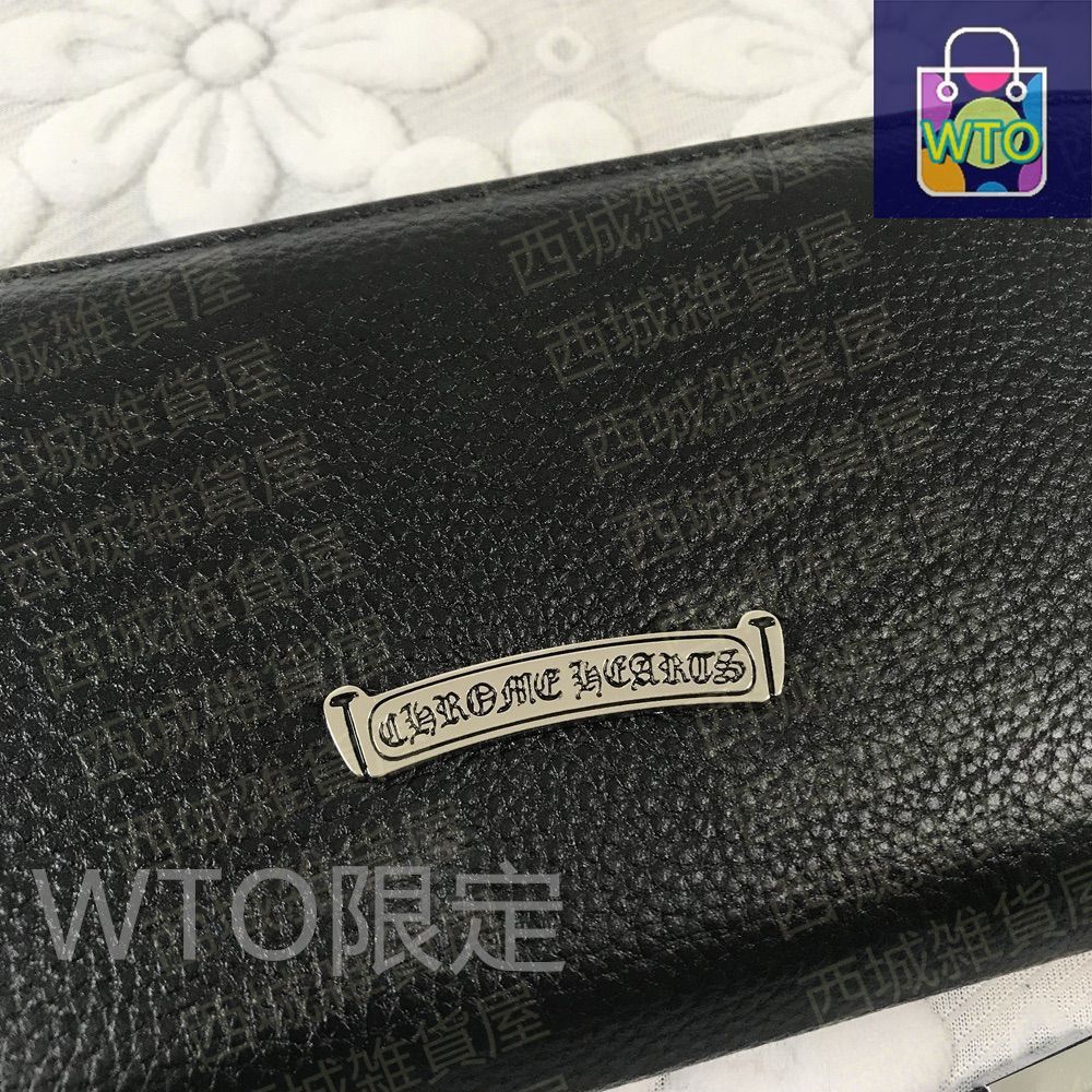 CHROME HEARTS クロムハーツ セメタリー 長財布 ラウンドジップ[本日