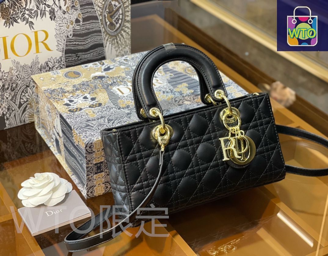 Dior ブラック ショルダーバッグと財布 セット DIOR | クロスボディ