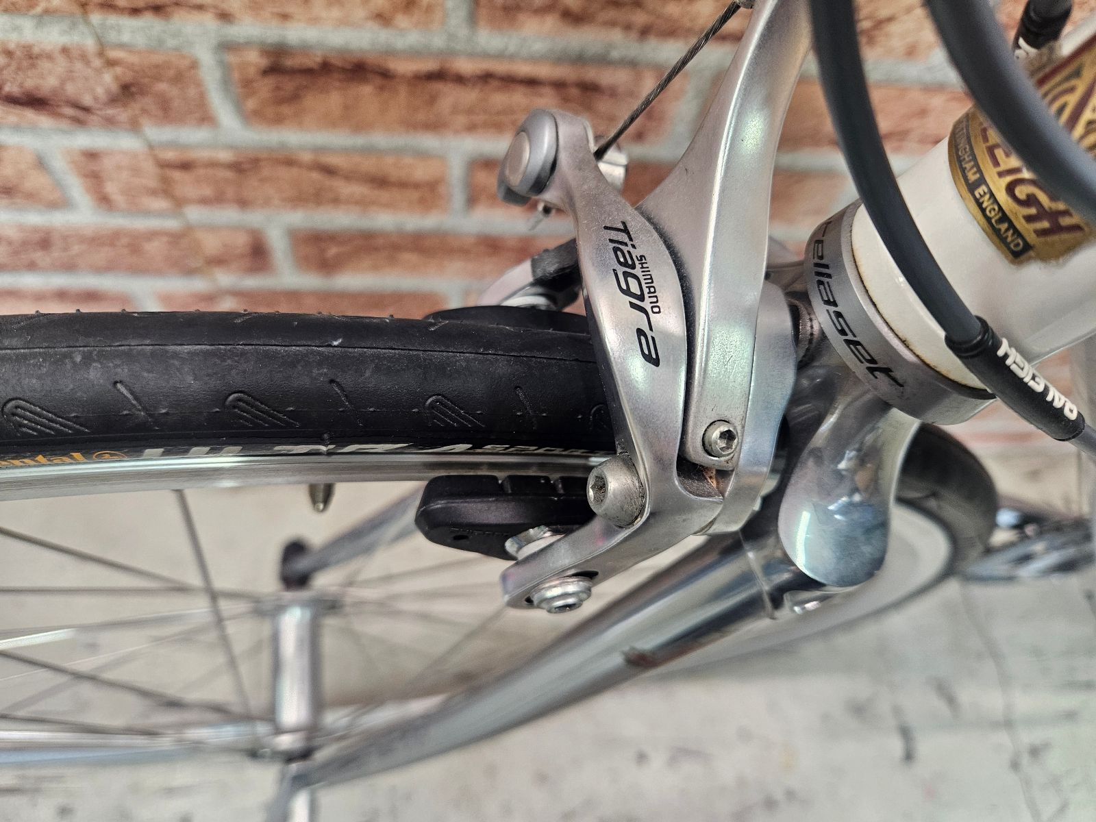 ◇ □ 美品!! RALEIGH CRN Carlton-N Tiagra×105 2013 size:42 145