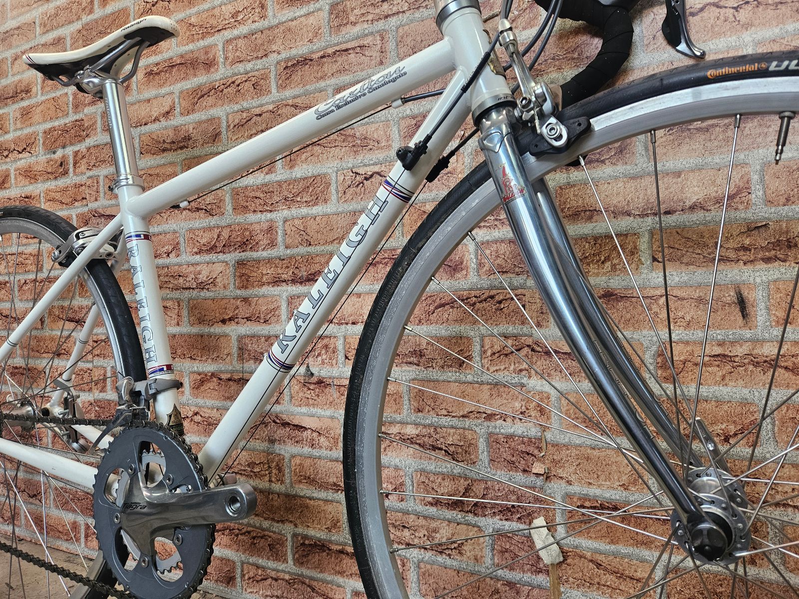 ◇ □ 美品!! RALEIGH CRN Carlton-N Tiagra×105 2013 size:42 145