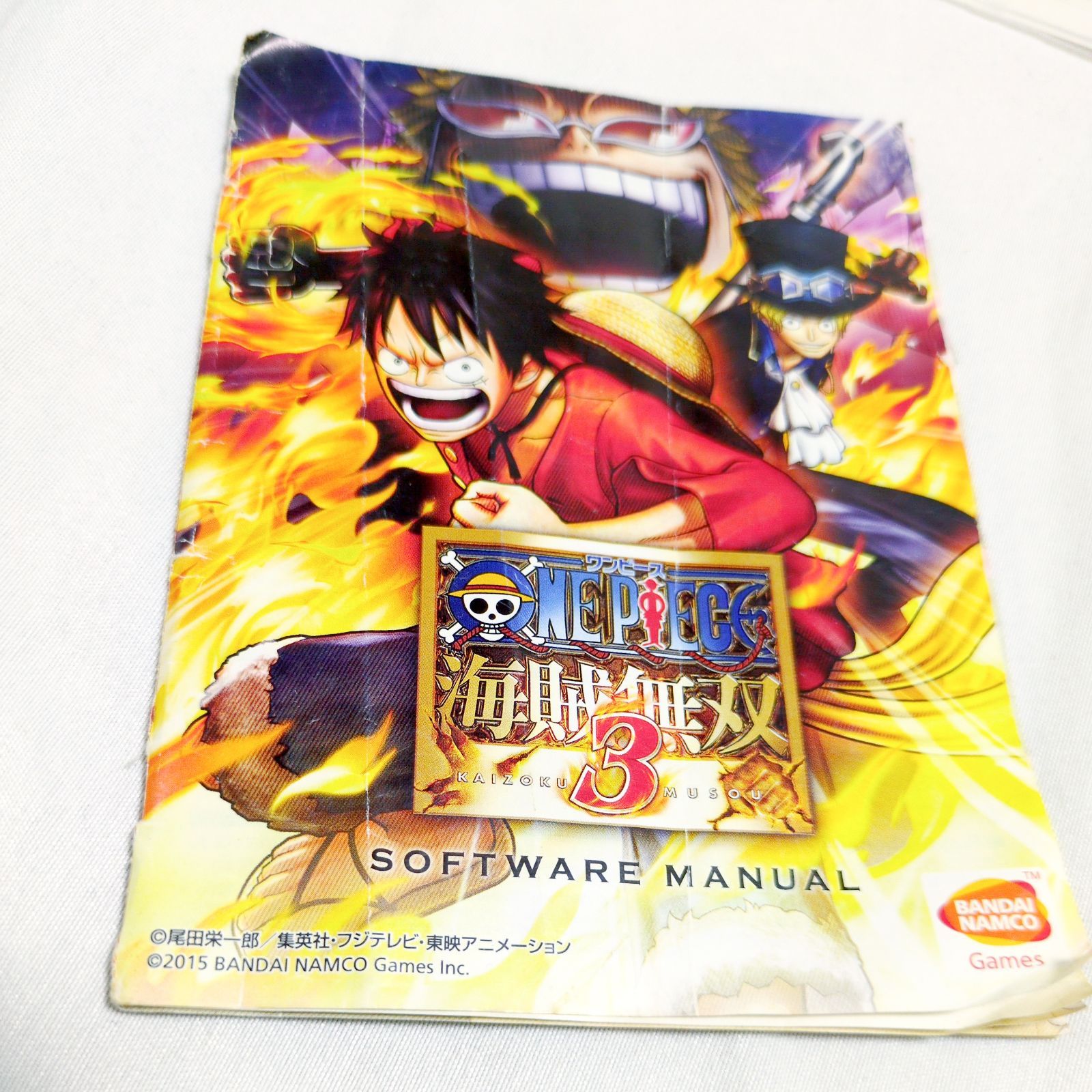 ワンピース海賊無双3 PS3☆爽快無双アクション☆ディスクきれい 10571
