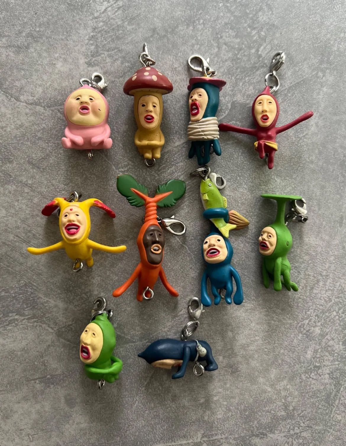 全10種】【希少な廃盤商品】 カバヤ こびとづかん つながるマスコット