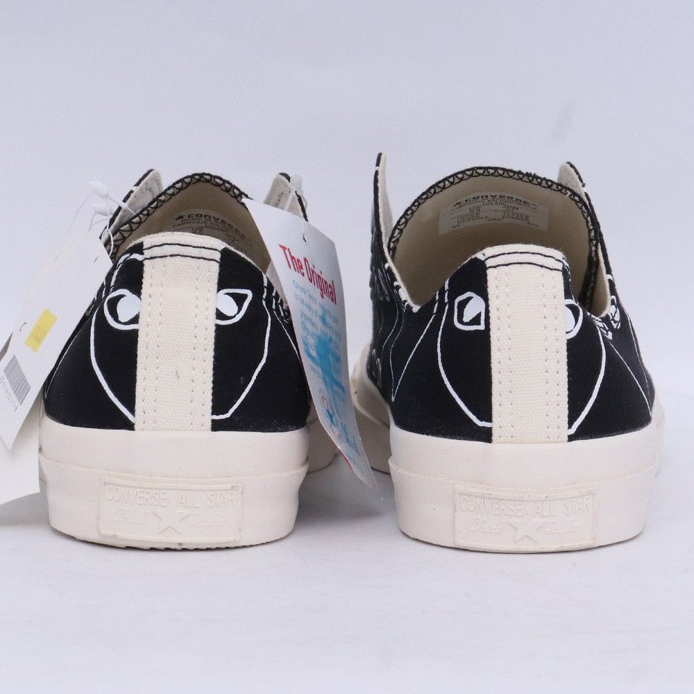 CONVERSE × PLAY COMME des GARCONS / ローカットスニーカー/27cm/BLK/1CL706 未使用 27cm PLAY COMME DES GARCONS × CONVERSE ローカットスニーカー