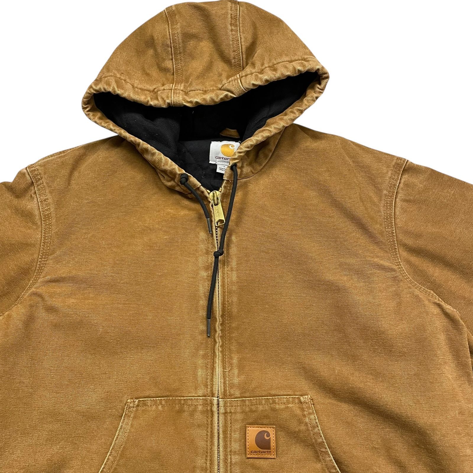 ぎ*ざ様 80's カーハート アクティブジャケット キャメル Carhartt ぎ*ざ様 80's カーハート アクティブジャケット キャメル Carhartt