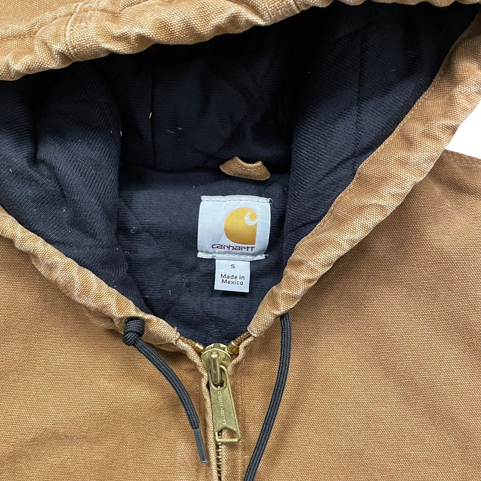 00s 10s カーハート アクティブ ジャケット サイズ S キャメル