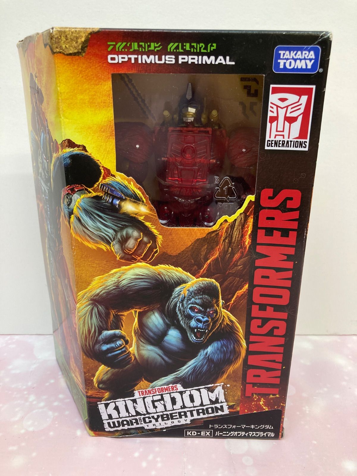 広店】KD-EX バーニングオプティマスプライマル トランスフォーマー