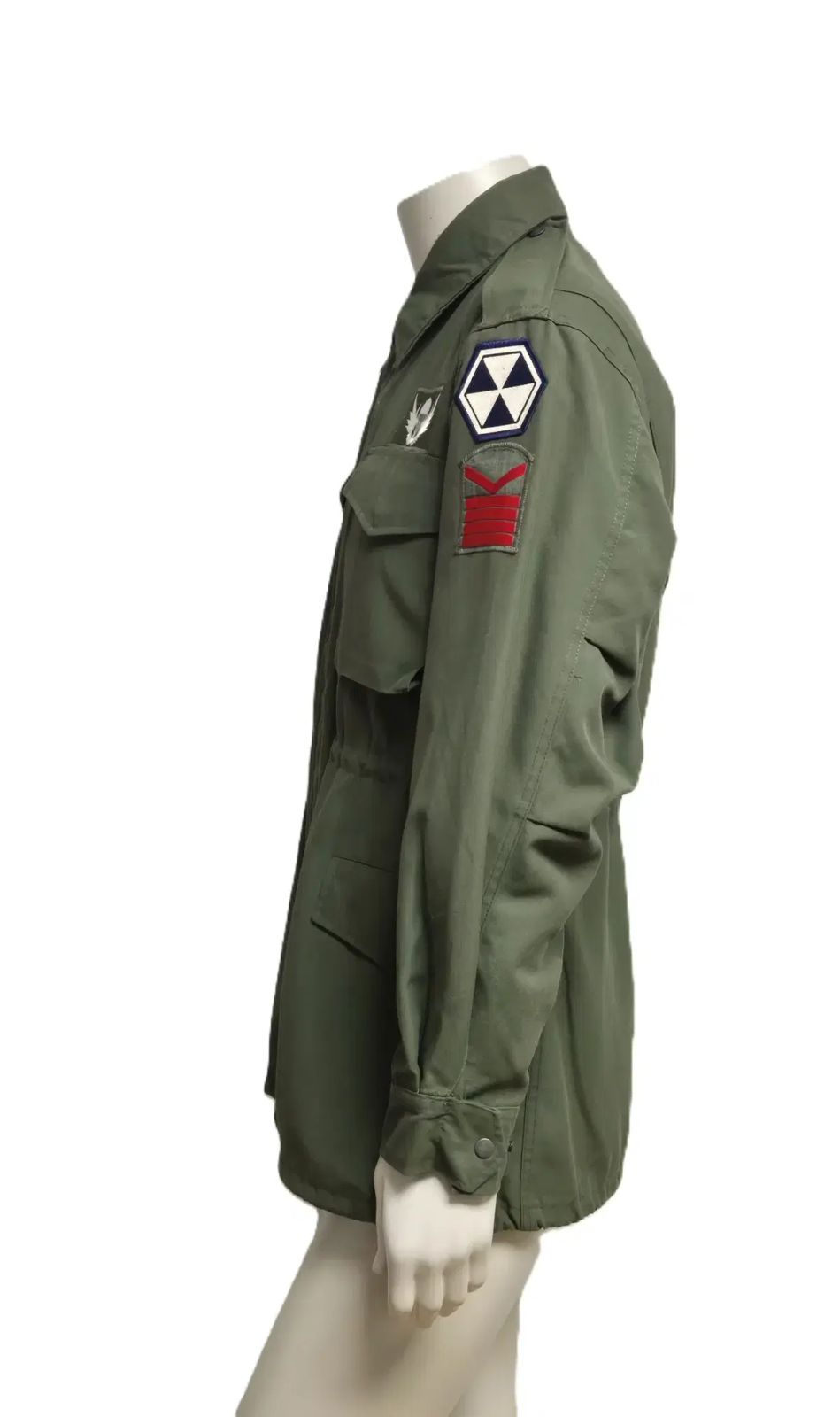 ミリタリー 旧モデル 706特攻連隊 下兵士 無地 野戦トップス ジャケット L